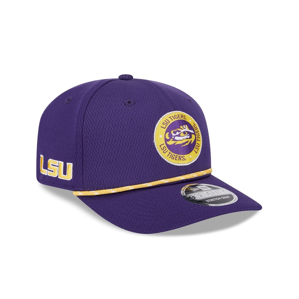 New Era LSU Tigers 9SEVENTY Stretch-Snap Hat - One Size